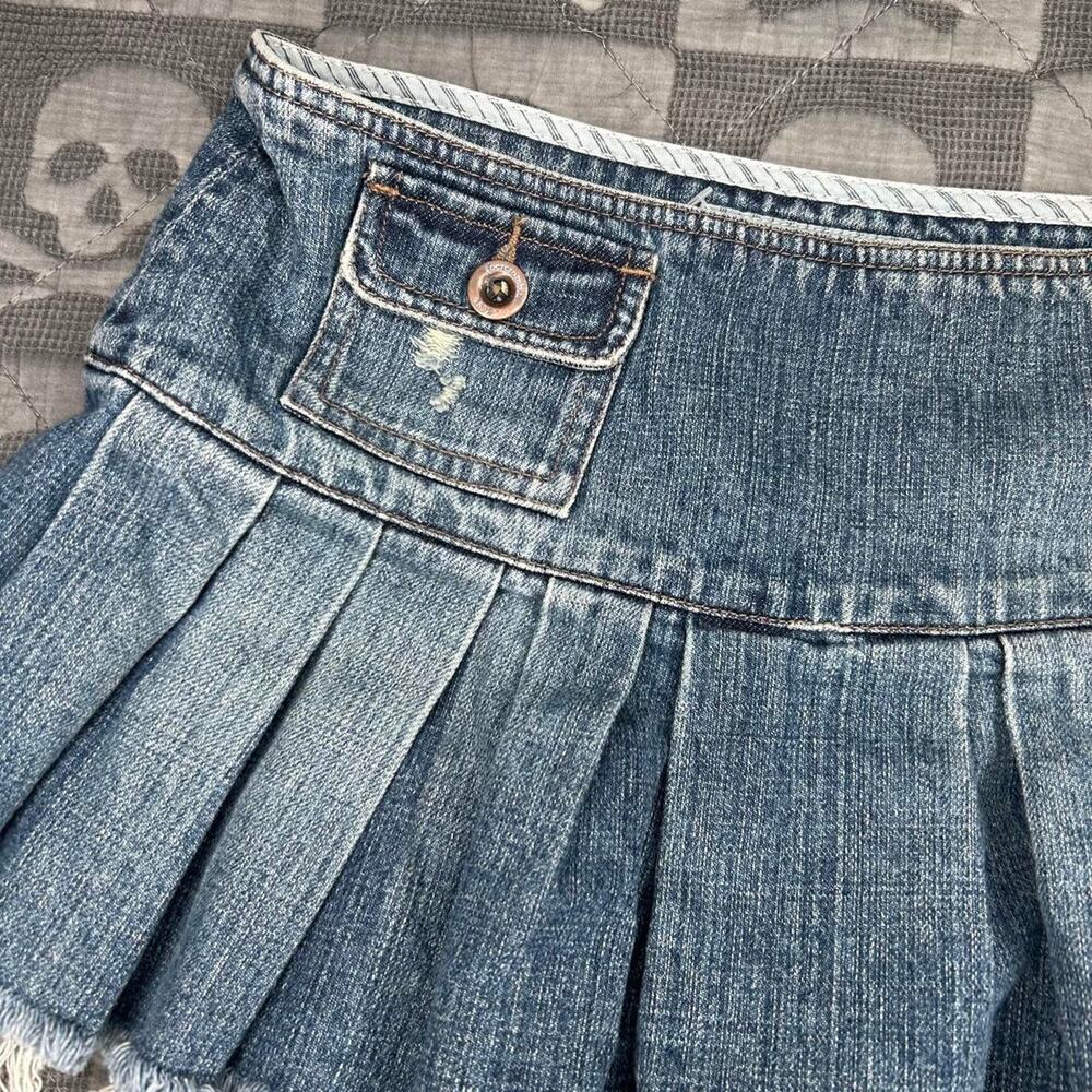 Y2k abercrombie pleated mini skirt - Picture 2 of 6